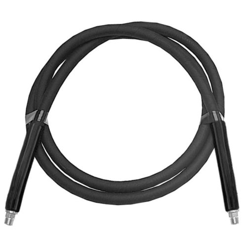 30Ft, 1/4In Id, 3/8Nptf Male End Fittings, Heavy Duty Rubber Hose. 20,000Psi Burst Rating.