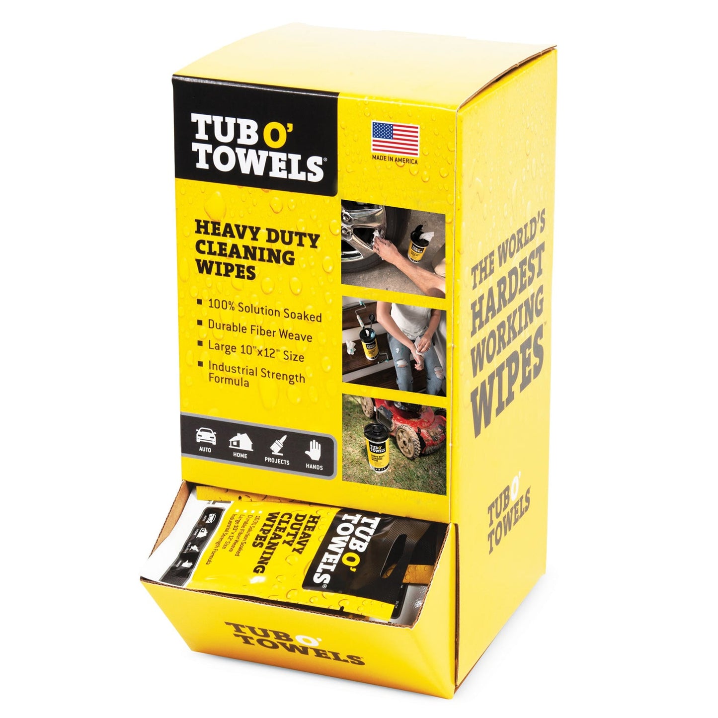 Tub O’ Towels Hand & Hard Surface Cleaner Towels